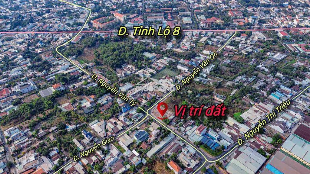 Bán đất mặt tiền nguyễn văn on 600tr/122m2 – trung tâm thị trấn củ chi - 2