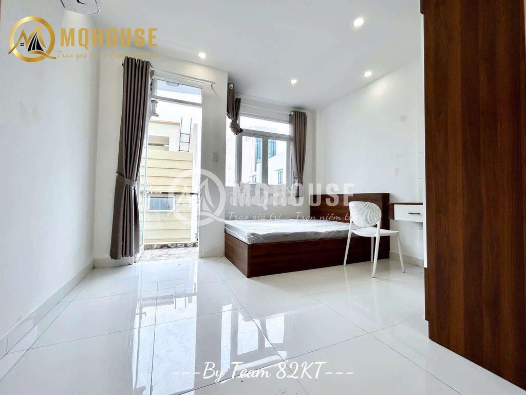 Cho thuê ngã tư phú nhuận-căn hộ full nt 1 phòng ngủ-tách bếp-ban công - 2