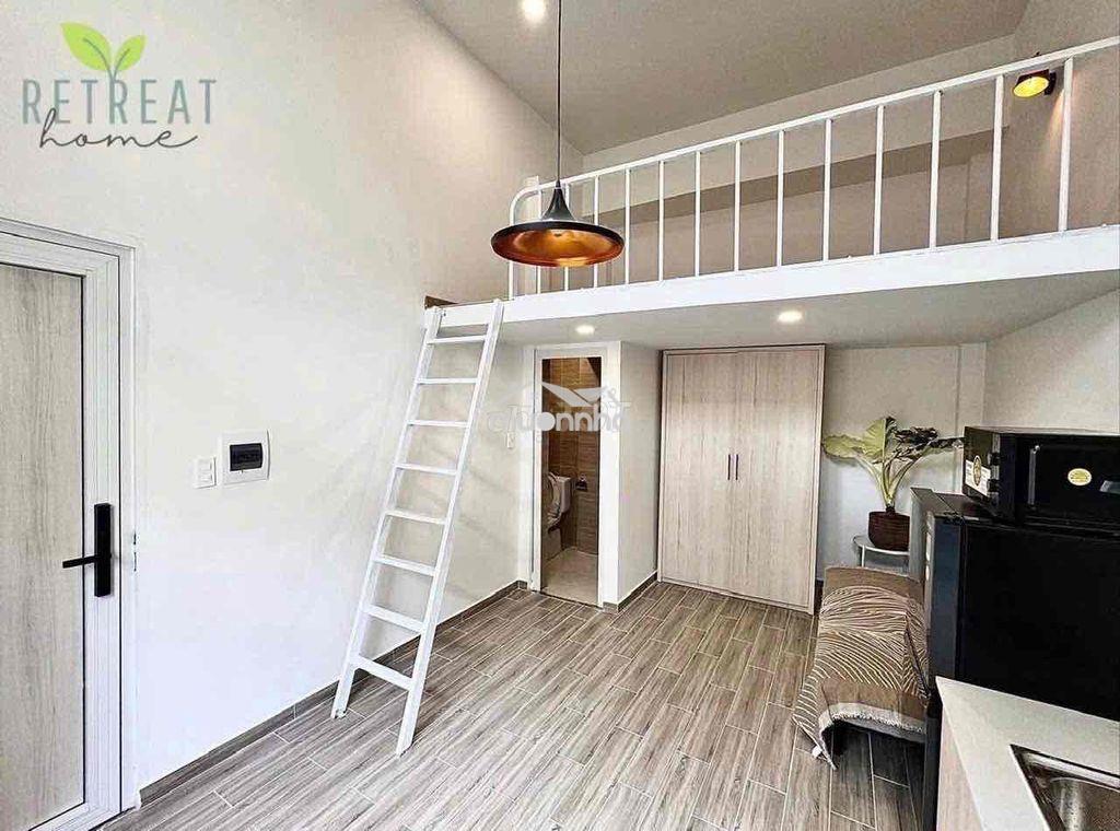 Căn hộ duplex tone trắng xinh ngay lê văn sỹ quận 3 full nội thất - 2