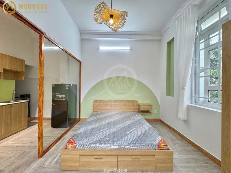 Cho thuê căn hộ 1 phòng ngủ võ oanh – cửa sổ lớn, nhiều ánh sáng, gần đh gtvt - 2