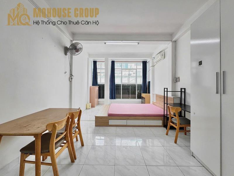 1pn tách bếp cửa sổ trời, siêu rộng gần điện biên phủ, ngã tư hàng xanh, nơ trang long gần đại học văn lang, hồng bàng, uef