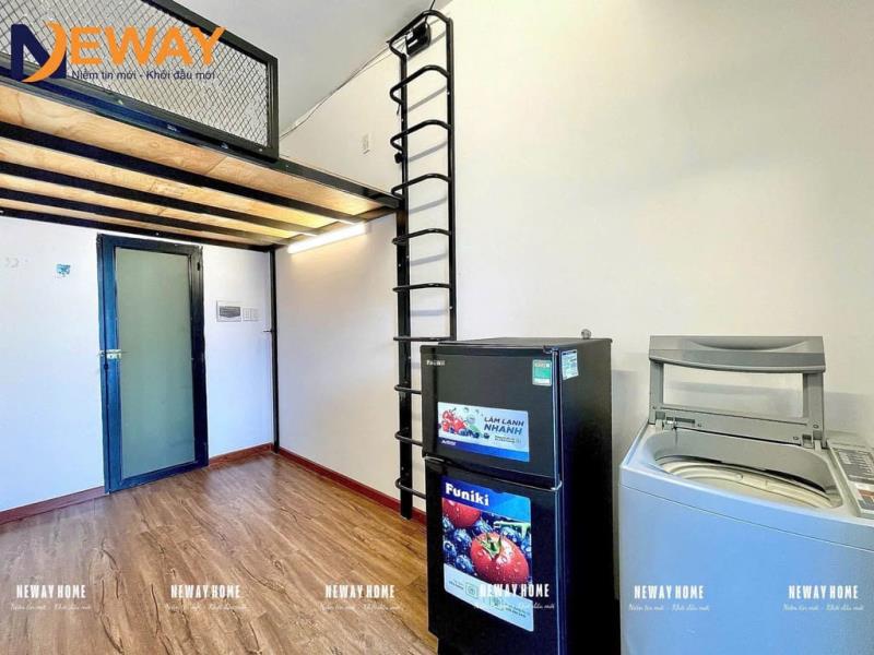Phòng trọ thang máy ban công full nt gần đại học văn hiến - 3
