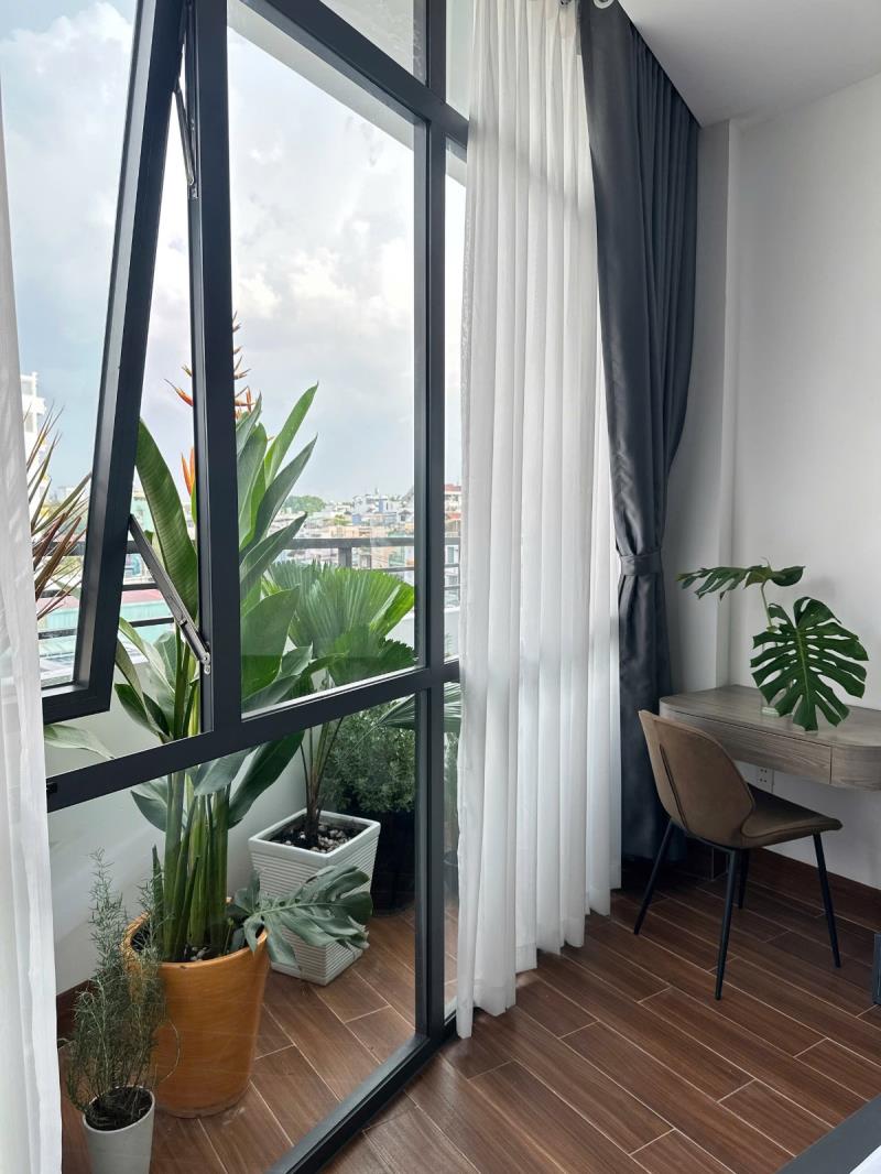 1 phòng ngủ - dương quảng hàm, gò vấp - ban công, tách bếp - 4