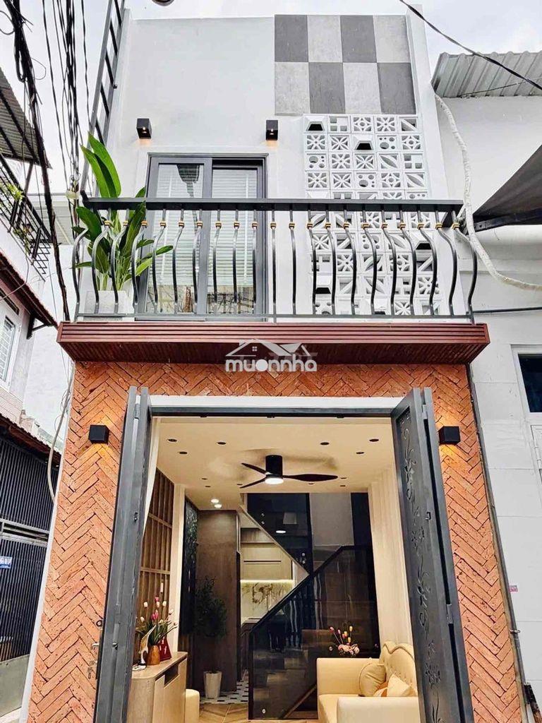 Nhà mới thống nhất hẻm xe hơi -2tầng - 42m2
