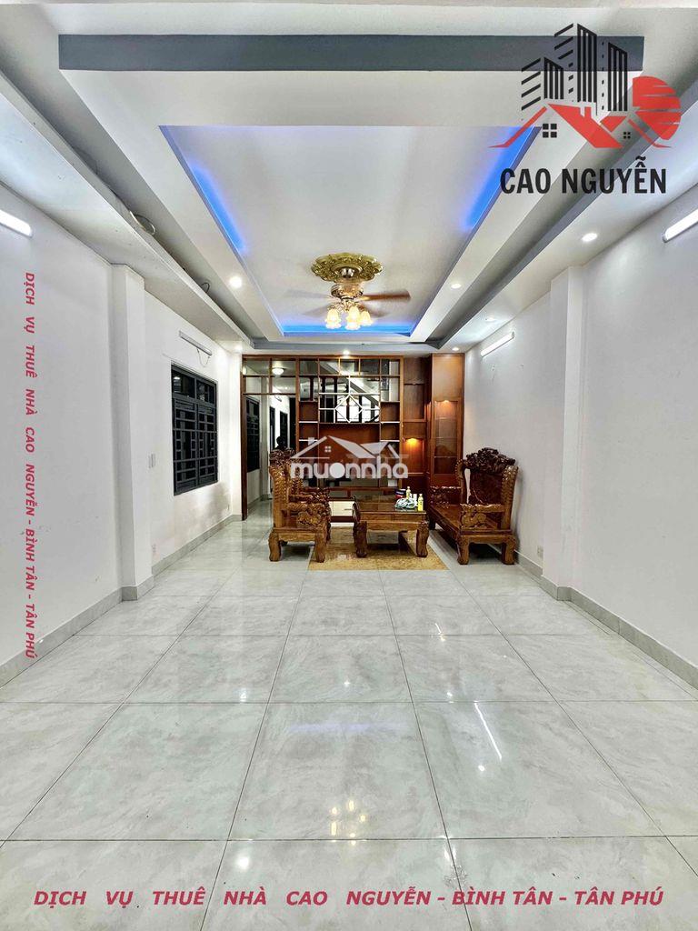 Nhà 5x20 2 lầu 4pn 5wc - đường bình trị đông - hẻm 8m thông