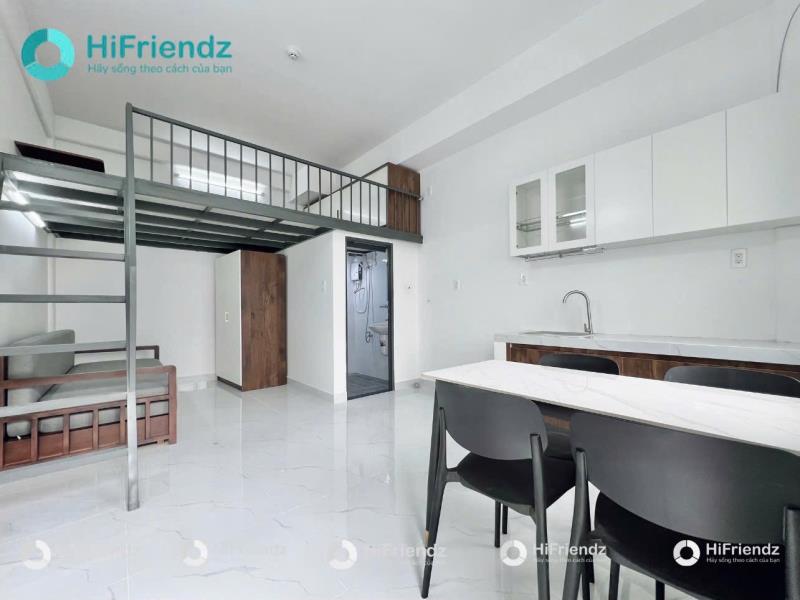 Phòng gác rộng cửa sổ thoáng ở 4 bạn thoải mái ung văn khiêm binh thạnh gần ngoại thương gtvt hàng xanh quận 1 - 2