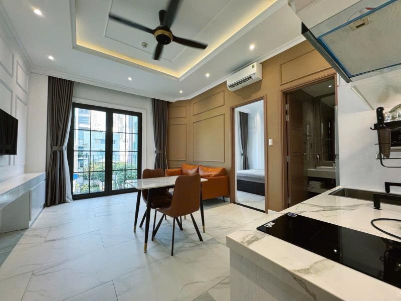Cho thuê căn hộ chung cư mini - 1pn cửa sổ trời - view city - 2