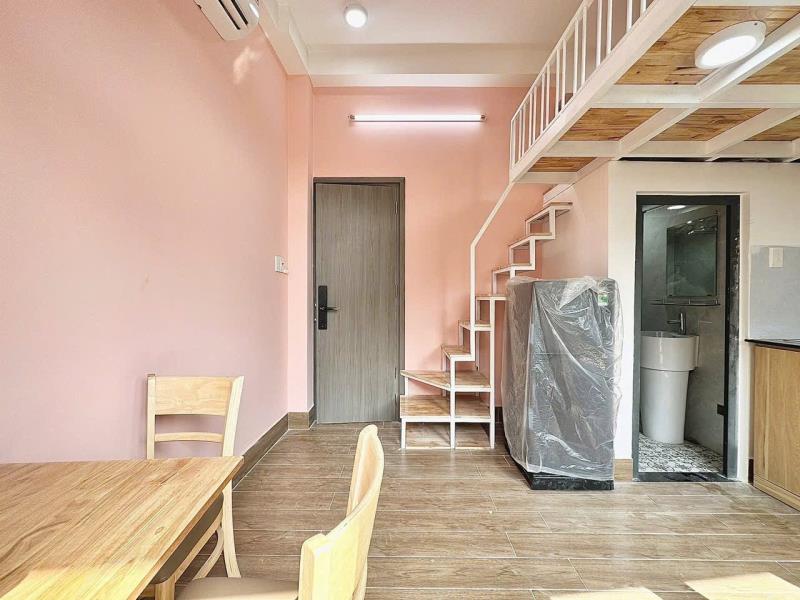 Duplex (có gác) có ban công và máy giặt riêng gần đại học hutech, giao thông vận tải, đại học ngoại thương đường bùi đình tuý, bình thạnh - 3