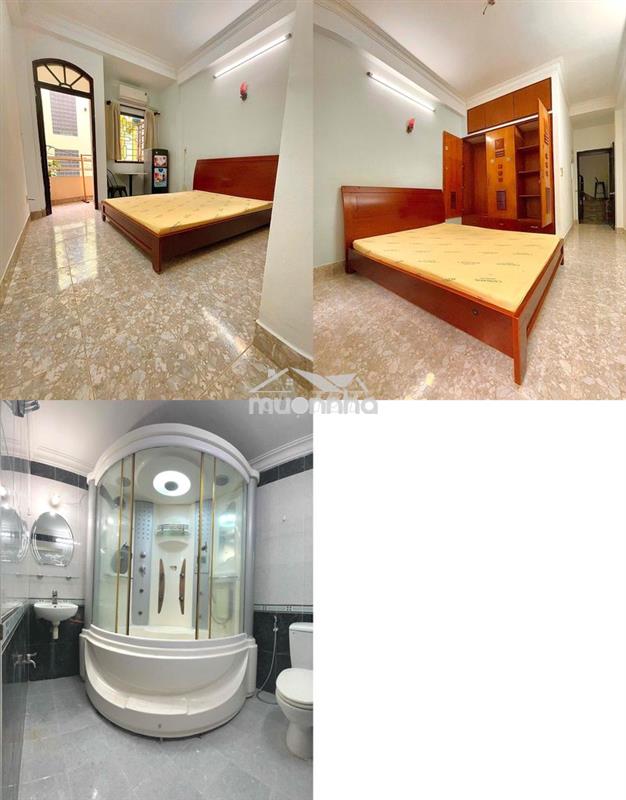 Phòng 25m2 ban công tầng 1 ở 345 trần hưng đạo q1
