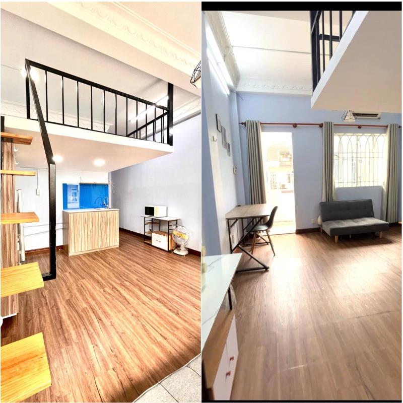 Căn hộ duplex full nội thất đường nguyễn cửu vân, quận bình thạnh