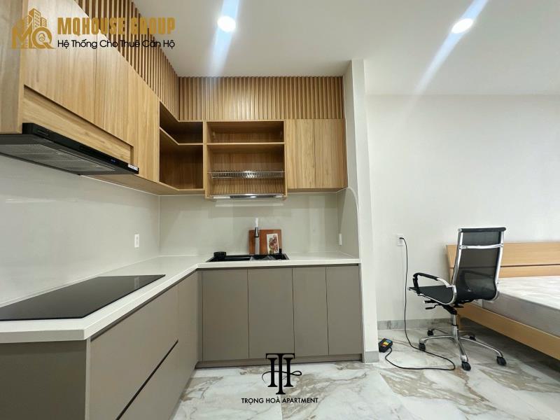 Cho thuê chung cư mini balcony - thang máy - đh văn lang - chợ bà chiểu - ngã tư hàng xanh - đh hutech - hồng bàng - uef - khu phan xích long - 4