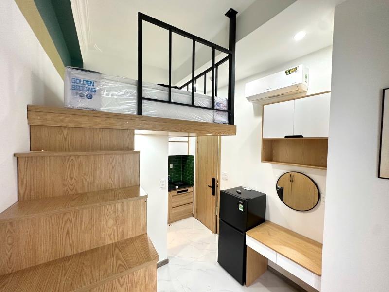 Trọ gác cao có máy lạnh trống sẵn gần đh công thương, đh văn hiến - 3