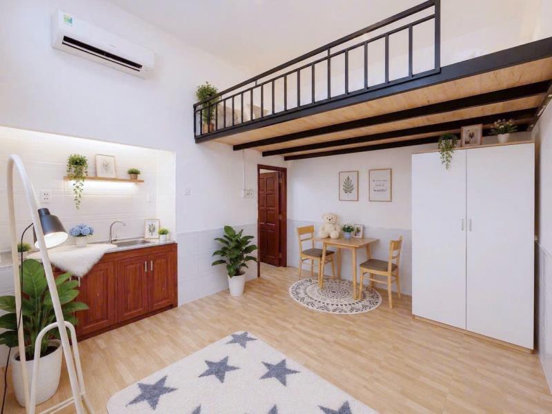 Duplex gần học viện hàng không - cầu vượt hoàng hoa thám - cao đẳng y khoa phạm ngọc thạch - etown cộng hoà - 4