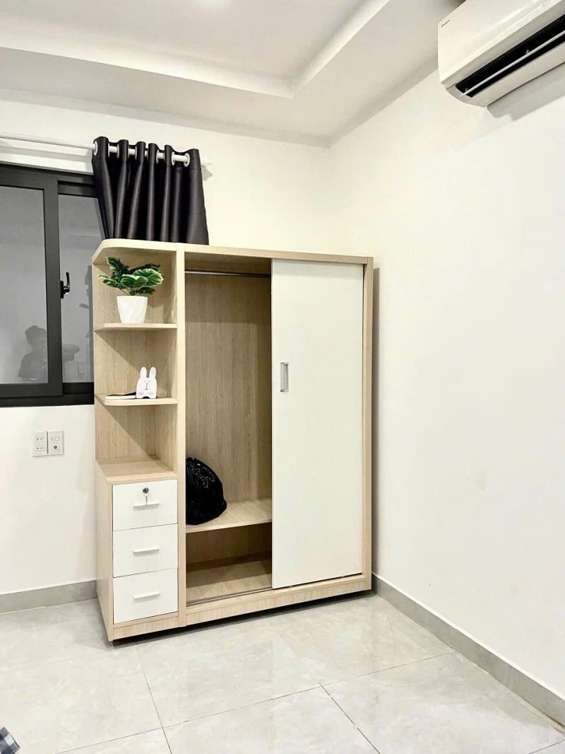 Cho thuê phòng full nội thất - hầm xe thang máy - ngay cổng dh văn lang - 4