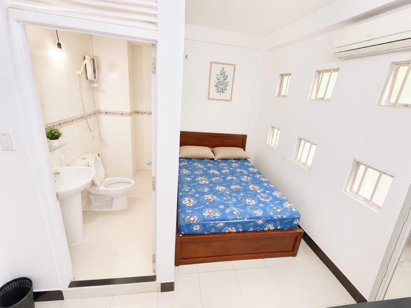 Cho thuê căn hộ studio full nội thất ngay cầu kho q1