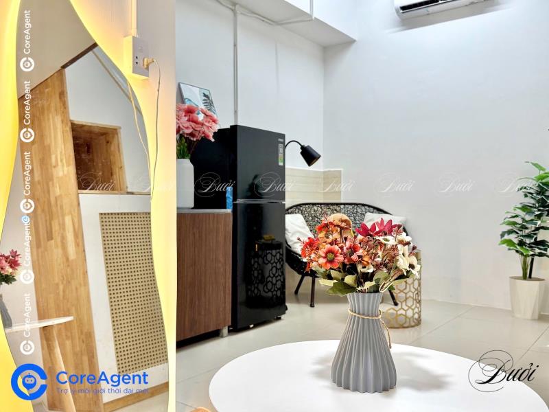 Căn hộ studio - full nội thất - cửa sổ trời | ngay đh văn hiến - 2