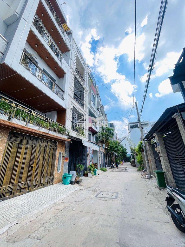 Nhà đẹp 4 tầng lê đức thọ,gò vấp–hẻm 6m thông–dtsd 180m2–chỉ 6 tỷ hơn