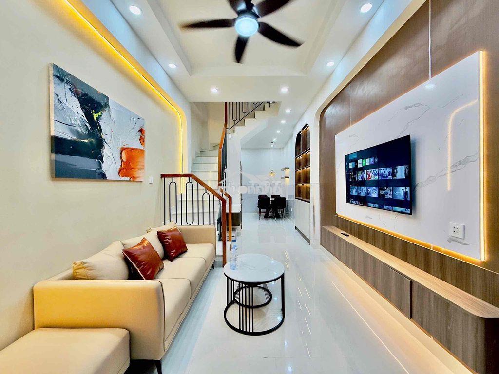Nhà 4 tầng thị nghè- hoa hồng 90tr - 3