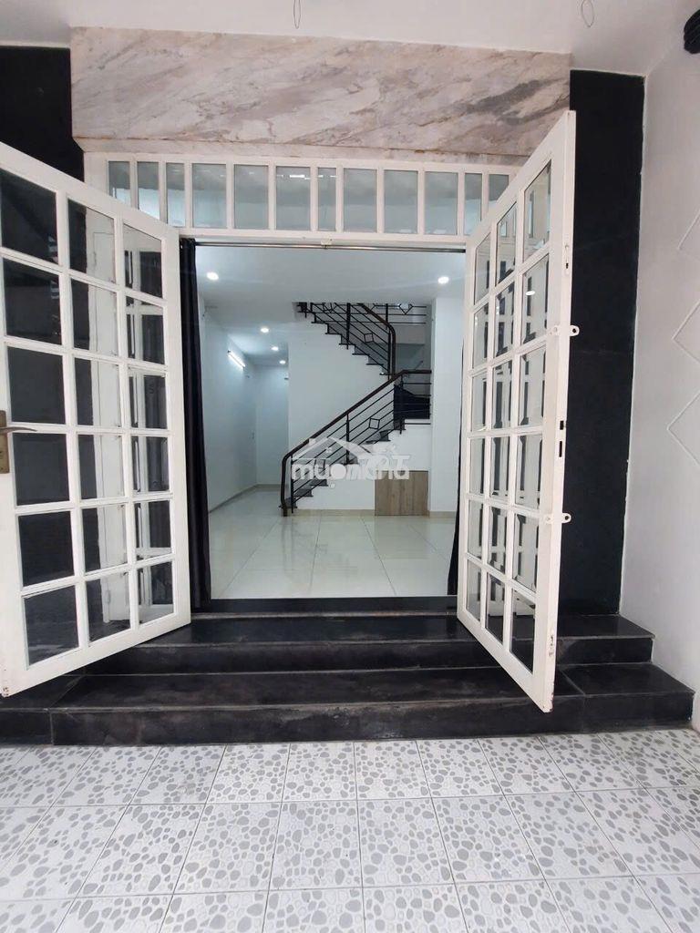 Nhà mới tô hiến thành, 2 lầu, 3pn máy lạnh 2wc, 4x14m, 16tr