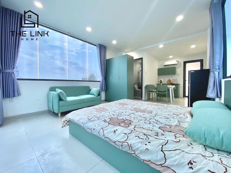 Căn hộ ban công rộng 50m2, ung văn khiêm, bình thạnh gần metro, gtvt, ftu2, full nội thất - 3