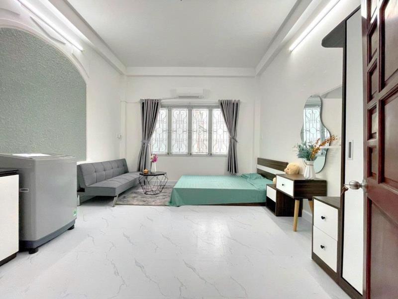 Căn hộ studio - full nội thất - cửa sổ trời | ngay đh văn hiến
