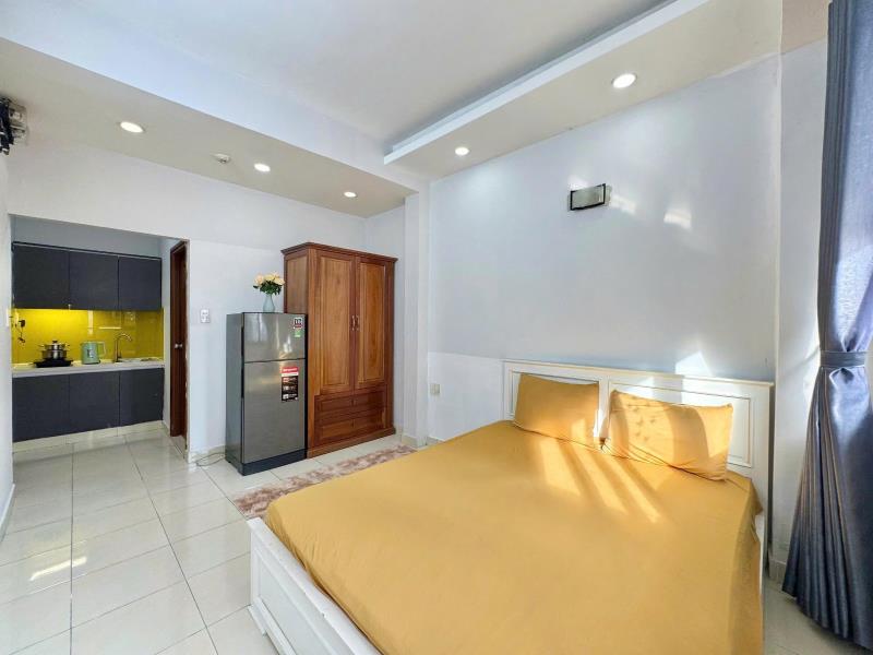 Căn hộ cửa sổ bancon full nội thất ngay trần minh quyền - đường 3/2 đối diện việt nam quốc tự & nhà hát hòa bình - 3
