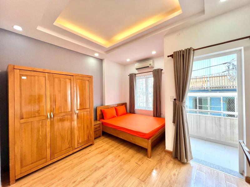  Phòng studio 1pn tách bếp bancon cửa sổ trời thoáng full nội thất tại nguyễn trãi gần đh sài gòn, đh sư phạm tp.hcm, chợ bến thành