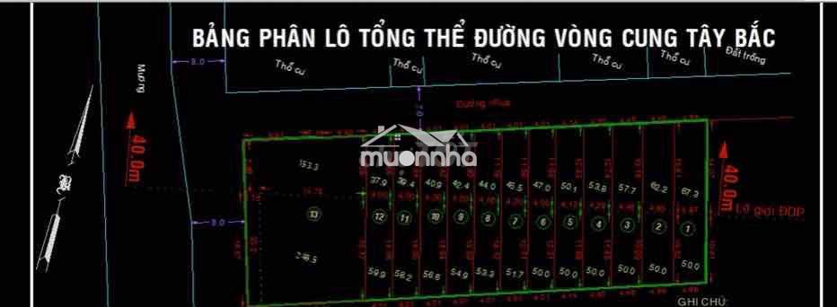 Đất mặt tiền đường 40m. f0 - 4
