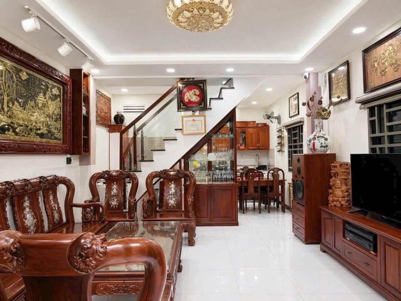 🔥 Nhà lô góc 2 mặt thoáng – ngang 4.8m – sát trường chinh q12 – 2 tầng – giá 3 tỷ - 2