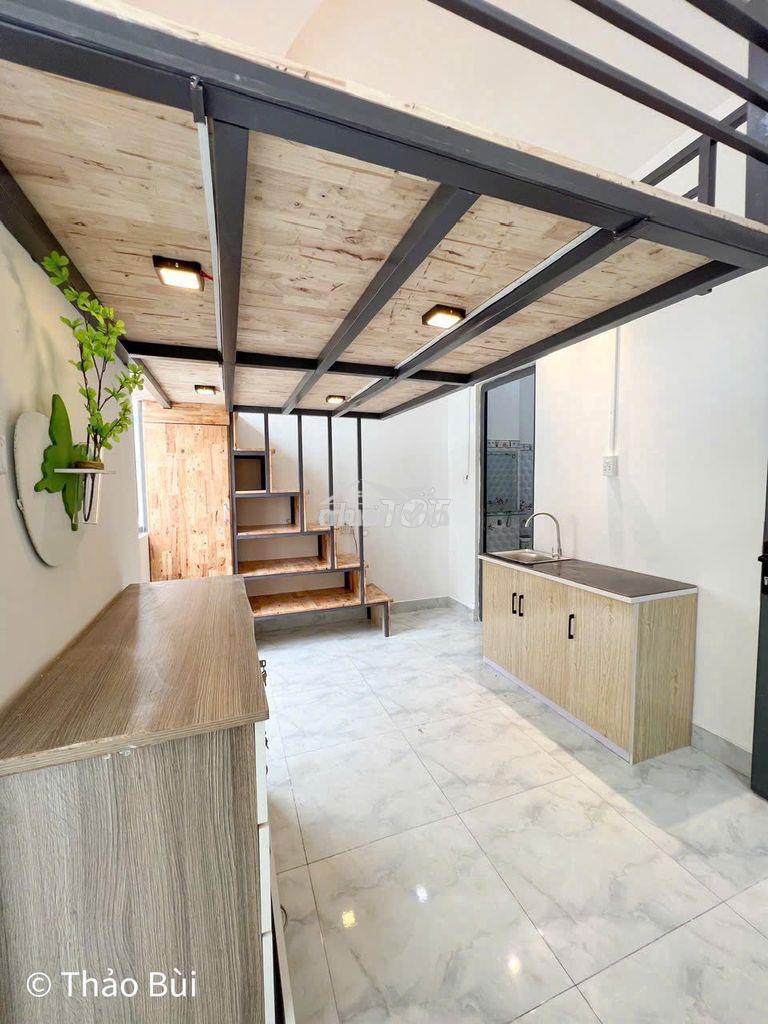 Cho thuê căn hộ full  nội thất gần đh nttu , iuh, gần nhà ga t3 - 3