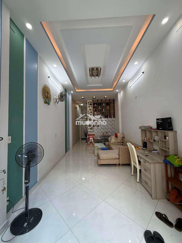 Nhà hẻm xe hơi khu lũy bán bích. dt đất 64m2 - 2