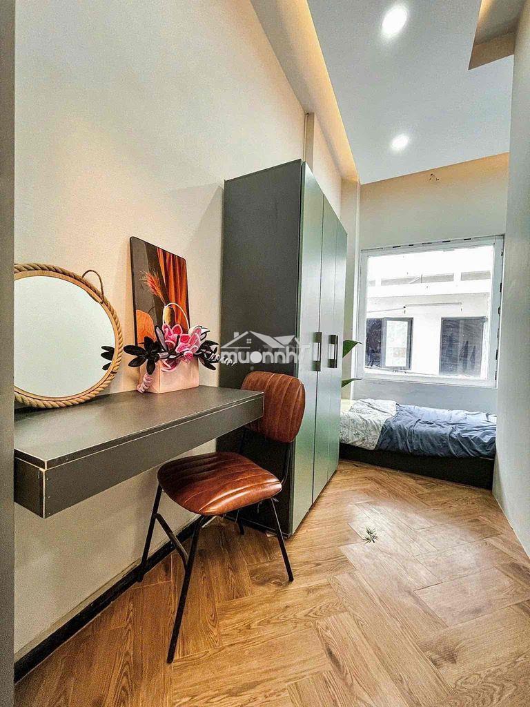 Cho thuê căn hộ 2pn1wc ban công máy giặt full nt gần nguyễn văn cừ q1 - Ảnh 2