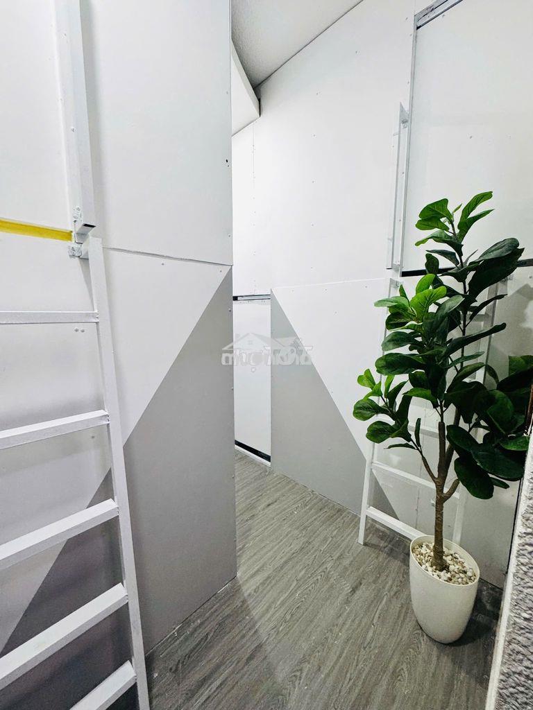 Cho thuê sleepbox tân bình cao cấp, cửa khoá riêng tư, đứng thoải mái - 3