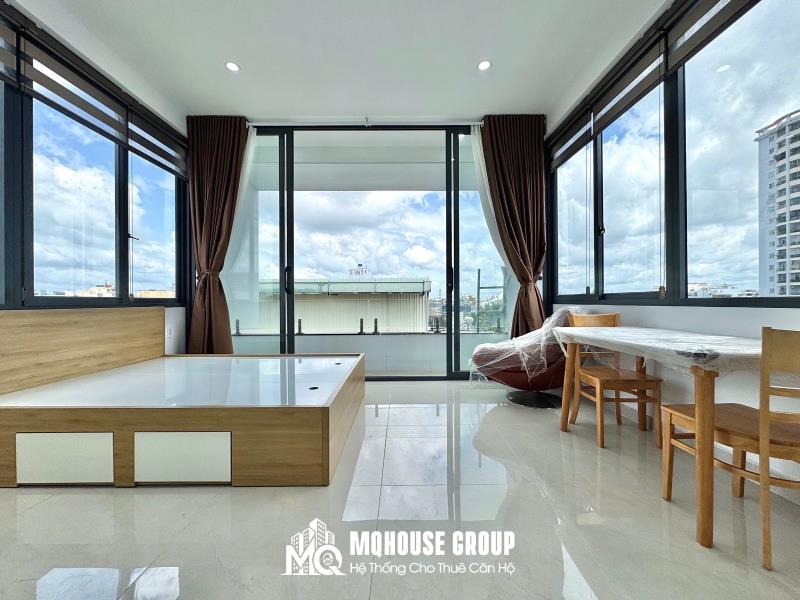 Penthousse view kính-ban công- cửa sổ trời | full nội thất cao cấp |  - 4