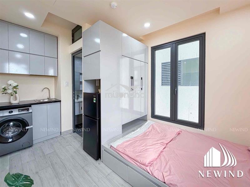 Khai trương phòng studio full nội thất có máy giặt cách tdtu 10 phút