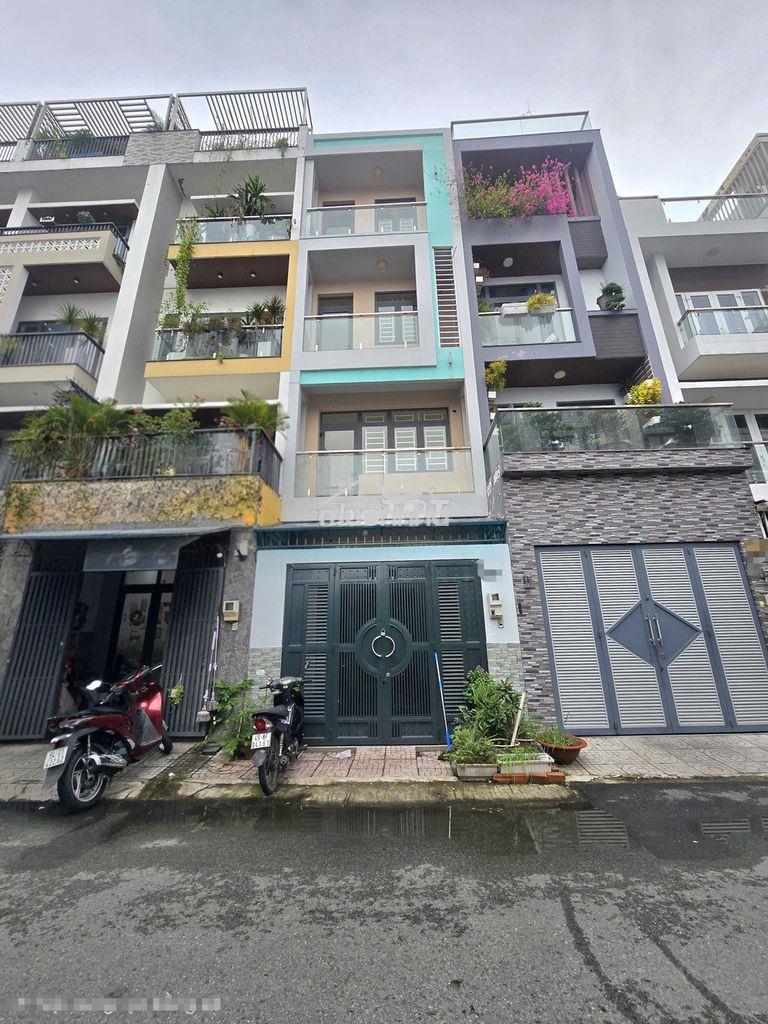 Cho thue nhà hxh8m tân kỳ tân quý- dt 4x16- đúc 3 lầu-st. 5pn,4wc