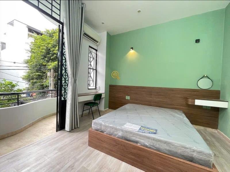 Căn hộ 1pn full nội thất - ban công lớn - ngay học viện cán bộ - cách dh uth, hutech chỉ 5-10p di chuyển - 4