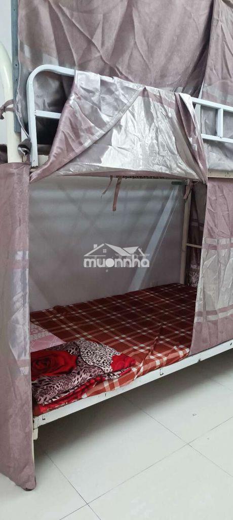 Ở ghép giường tầng, 1tr1/tg bao trọn gói điện nước,máy lạnh,máy giặt, - 2