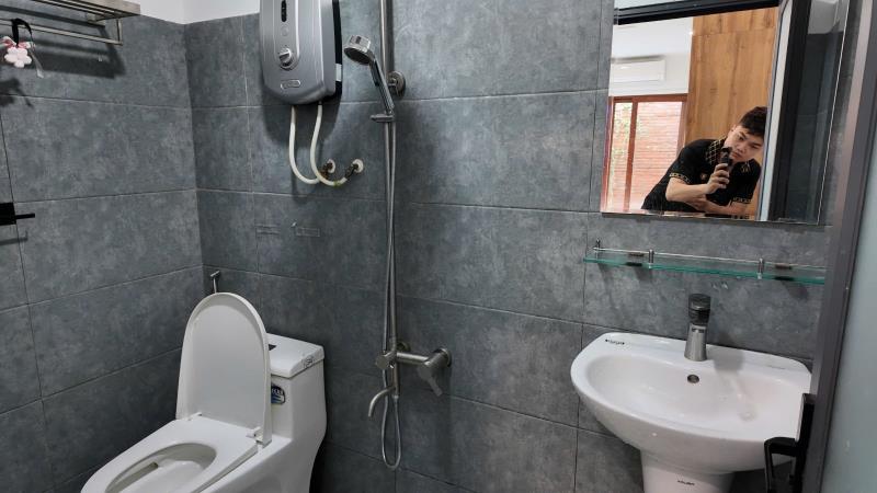  Cho thuê studio xô viết nghệ tĩnh – sân vườn – phòng mới – giá tốt cách đh ngoại thương chỉ 500m - 3
