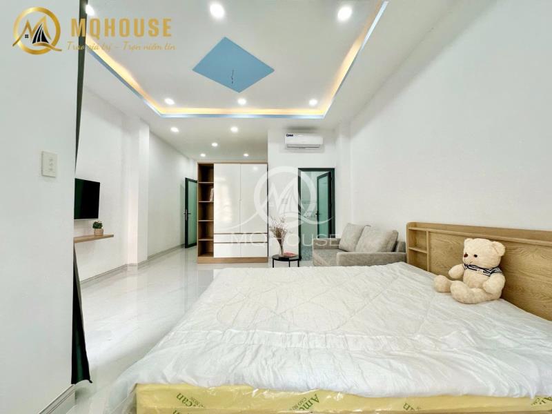 Căn hộ studio ban công/ cửa sổ ngăn bếp mới keng - khu k300, ngã tư bảy hiền, công viên lê thị riêng - 2