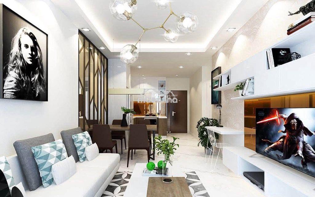 Cần cho thuê him lam quận 6 , 2pn2wc , giá 11tr/tháng , view thoáng - 4
