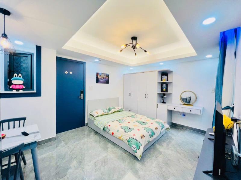 Cho thuê studio điện biên phủ – bếp tách riêng – cửa sổ – cách đh uef 800m - 4