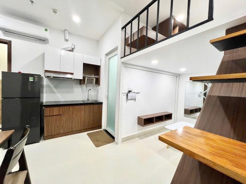 Cho thuê căn hộ duplex (gác) gần chợ bà chiểu bạch đằng bình thạnh