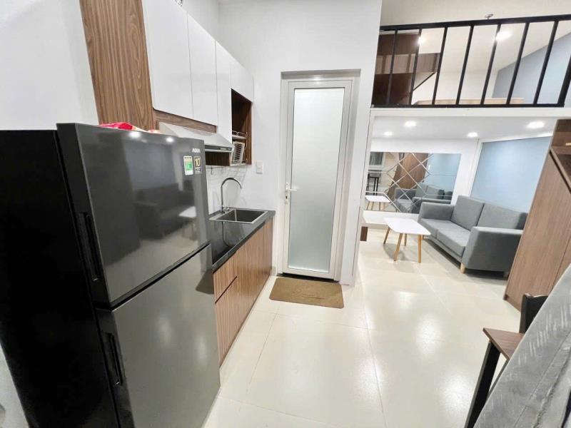 Cho thuê căn hộ duplex (gác) gần chợ bà chiểu bạch đằng bình thạnh - 2