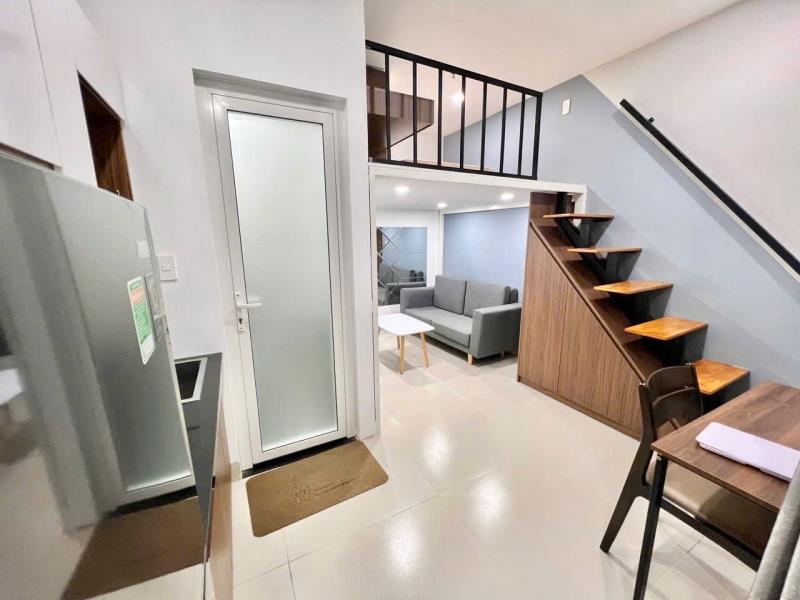 Cho thuê căn hộ duplex (gác) gần chợ bà chiểu bạch đằng bình thạnh - 4
