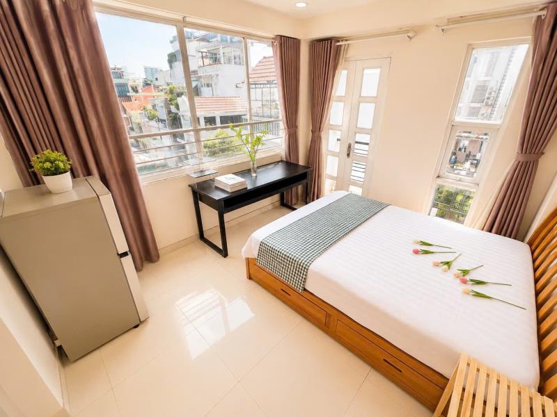Cho thuê studio nguyễn cửu vân – ban công – cách đh hồng bàng 1km – nội thất đầy đủ  - 3