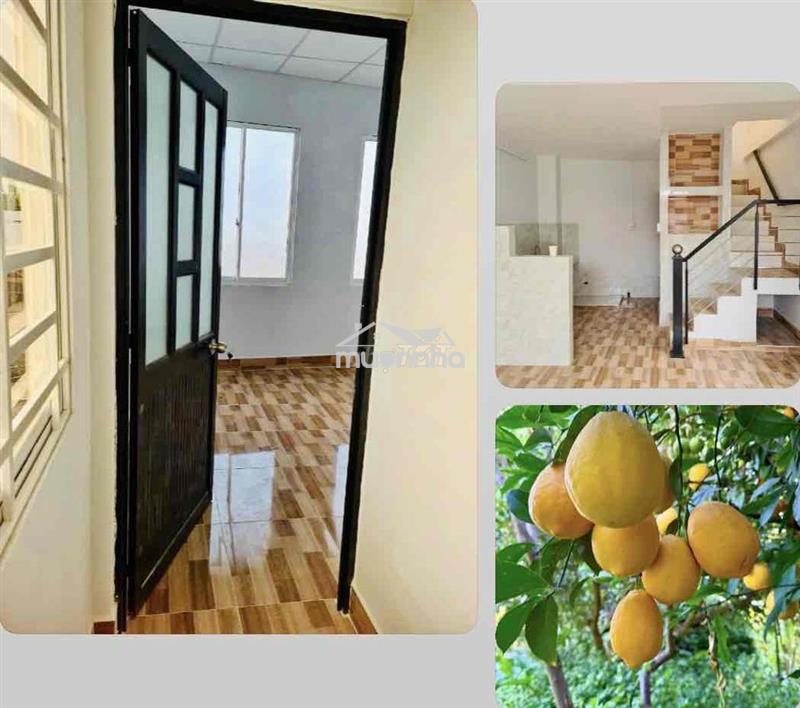 Nhà mới xinh, 1 trệt 1 lầu, sân để xe, ở tiện vc son, 2 chị em ok