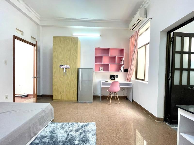 Cho thuê studio 20m2 giá sinh viên ngay trường đại học hutech - ngoại thương - uth - ngã tư hàng xanh - metro tân cảng - 2