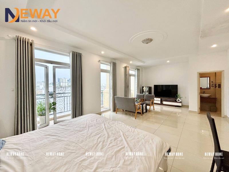 Căn hộ tân bình full nội thất hiện đại, có view ban công thuận tiện đi trường chinh - cộng hòa - lê trọng tấn