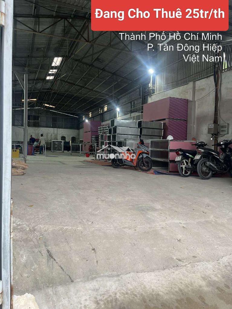Ngộp bán xưởng đang cho thuê 25tr, tân đông hiệp -dĩ an, cơ hội vàng - 2